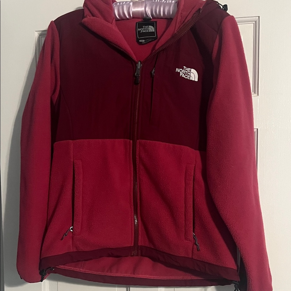 The North Face Two-Tone Red Fleece Jacket